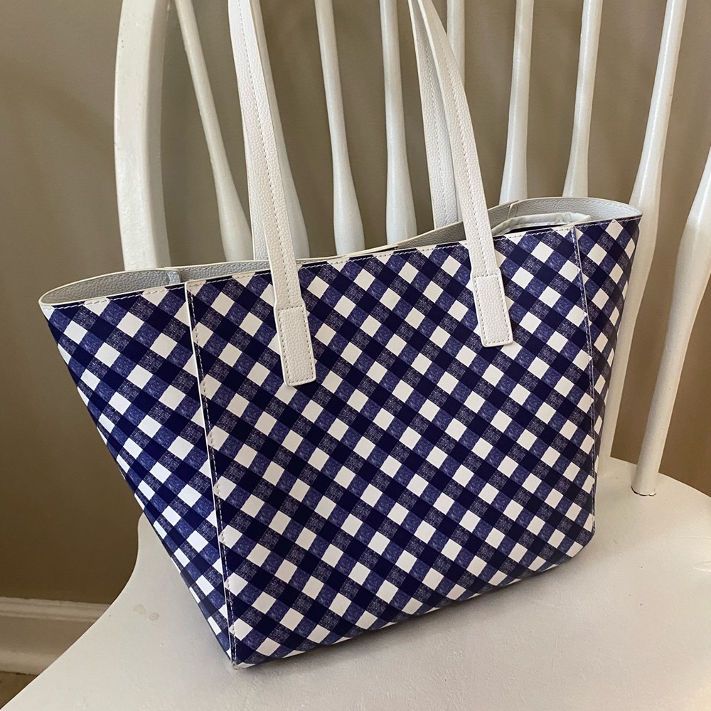 Gingham Purse